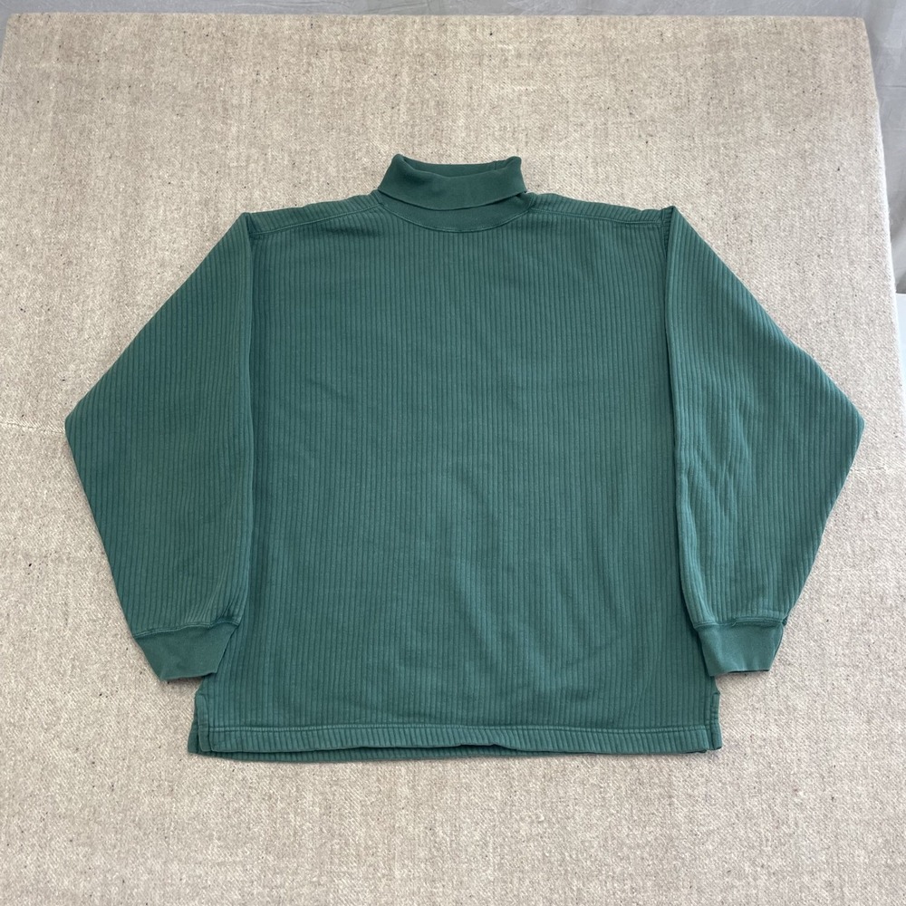 vintage Gap turtleneck sweatshirt mens XL‎ Green 1990s